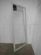 Large vintage mirror with metric frame