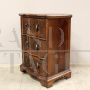 Small antique Venetian dresser from the Louis XV period in walnut, Italy 18th century