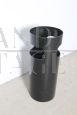Black umbrella stand by Gino Colombini for Kartell, 1960s