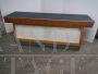 Vintage double-sided haberdashery counter, 1950s