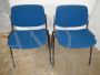 Anonima Castelli 90s blue office chairs