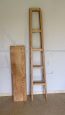 Vintage ladder bookcase, Italian craftsmanship