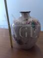 Vintage Italian vase in painted ceramic