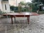 19th century extendable table with turned legs