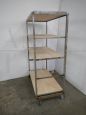 Tall industrial cart from ceramic industry