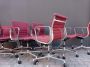 Set of 8 office armchairs designed by Ray and Charles Eames