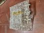 Vintage chandelier with Murano glass squares