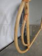 Vintage bamboo mirror from the 70s