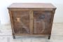 19th century antique rustic walnut chest of drawers