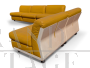 Amanta modular sofa by B&B Italia in yellow leather, 1960s