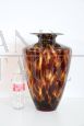 Large artistic Murano glass vase, 1980s