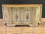 Louis XVI Baroque style sideboard with floral decorations