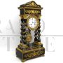 Napoleon III porch pendulum clock in ebonized wood - 1800s