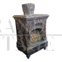 Late 19th - early 20th century majolica stove