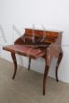 Antique desk with drop-down top from the 19th century