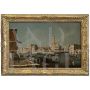 Francesco Tironi - pair of antique paintings from the 18th century with views of Venice