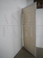 Large vintage mirror with metric frame