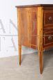 Antique Louis XVI inlaid chest of drawers, early 19th century, restored