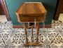 Antique Louis Philippe side table or bedside table with drawer