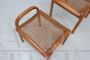 Vienna straw bench sofa and armchair set from the 1940s