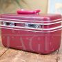 Vintage Samsonite Red 1960s Beauty Case