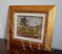 Painting with a countryside scene, oil on panel, signed Cantoni