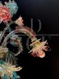 Galliano Ferro chandelier in colored Murano glass, 1950