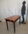 Antique writing desk or small kitchen table from the early 1900s