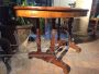 Antique walnut table, early 19th century