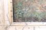 Antique painting of hilly landscape, oil on canvas from the late 19th century