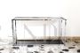 Vintage console in chromed metal and smoked glass, Italy 1970s                         
                            