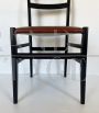 Set of 4 Leggera chairs by Gio Ponti for Cassina, 1950s