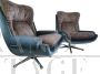 Pair of swivel armchairs by André Vandenbeuck for Strassle, 1960s