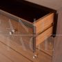 Chest of drawers by Ennio Fazzoli for MIM Roma in rosewood, 1960s