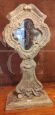 Antique Italian reliquary mirror from 18th century
