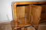 Art Deco sideboard or TV cabinet in walnut