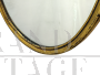 Classic style mirror with gilded wooden frame, late 1900s