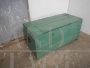 Vintage chest in green larch wood, 1950s