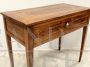 Antique Louis XVI era console table in inlaid walnut, Italy 18th century