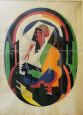 Albert Gleizes - painting with Cubist Abstraction