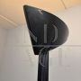 Black Otello floor lamp by Bruno Gecchelin for Oluce, 1980s