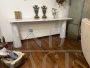 Carrara marble console by Angelo Mangiarotti for Skipper