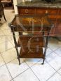 Antique Napoleon III coffee table with three tops  
