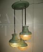 Vintage 70s suspension lamp