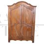 Antique 18th century wardrobe in solid poplar  