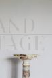 Vintage alabaster column, Italy 1950s