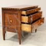 Louis XVI dresser in inlaid walnut, Lombardy - Italy 18th century