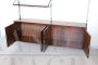 Italian design wall bookcase from the 60s