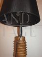 Vintage industrial screw floor lamp 1970s