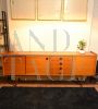 Mid-century sideboard from the 60s in teak wood        